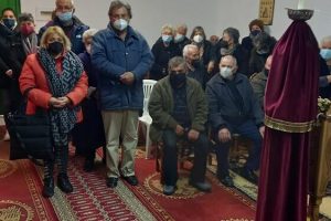 Η ακολουθία των Β’ Χαιρετισμών στην Υπεραγία Θεοτόκο στη Μητρόπολη Αρκαλοχωρίου