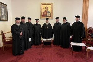 Ο Σύνδεσμος Εφημερίων της Αρχιεπισκοπής Κρήτης στον Αρχιεπίσκοπο Ευγένιο