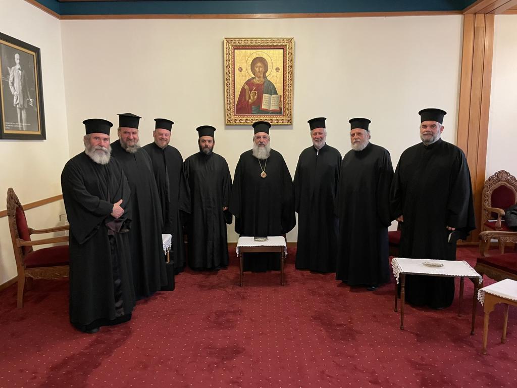Ο Σύνδεσμος Εφημερίων της Αρχιεπισκοπής Κρήτης στον Αρχιεπίσκοπο Ευγένιο