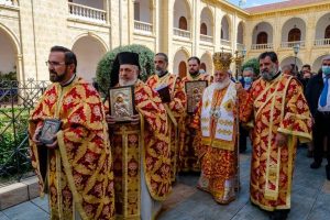 Εορτάστηκε ο θρίαμβος της Ορθοδοξίας στο Μετόχι του Κύκκου στη Λευκωσία