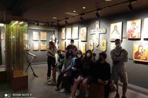 Συνεχίστηκαν και το Σάββατο του Λαζάρου οι επισκέψεις στο Βυζαντινό Μουσείο Μακρινίτσας