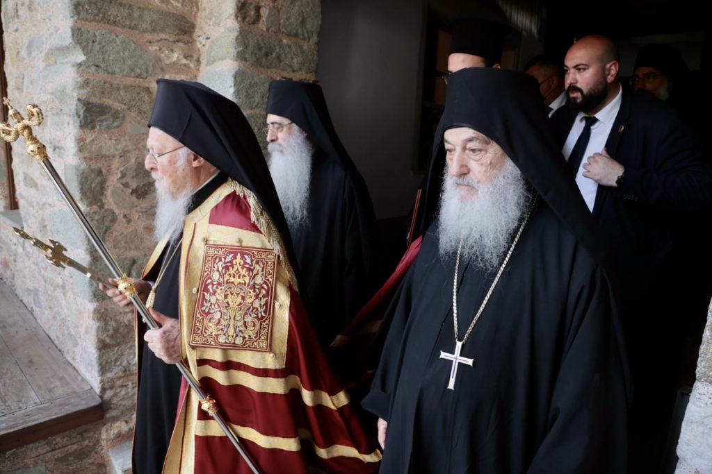 You are currently viewing Ο Οικουμενικός Πατριάρχης στην Ιερά Μονή Καρακάλλου