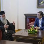 Στα καπτω Σκόπια: Συνάντηση Προέδρου με τον Αρχιεπίσκοπο Στέφανο