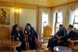 Θερμή υποδοχή Αγιορειτών από την Αρχιεπισκοπή Αχρίδος – Ιστορική επίσκεψη στην Μονή Τιμίου Προδρόμου Μπίγκορσκι