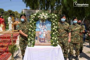 Πρώτος Παγχιακός εορτασμός μνήμης Ιεροεθνομάρτυρα Πλάτωνα Φραγκιάδη