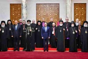 Συνάντηση του Προέδρου της Αιγύπτου με τους Προκαθημένους της Μέσης Ανατολής