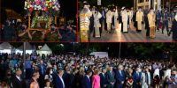 Χιλιάδες λαού  μετά από δύο χρόνια στον πάνδημο εορτασμό του Αγίου Αχιλλίου στη Λάρισα,αλλά οι Αρχιερείς μας ξέχασαν να το επισημάνουν  ως όφειλαν…