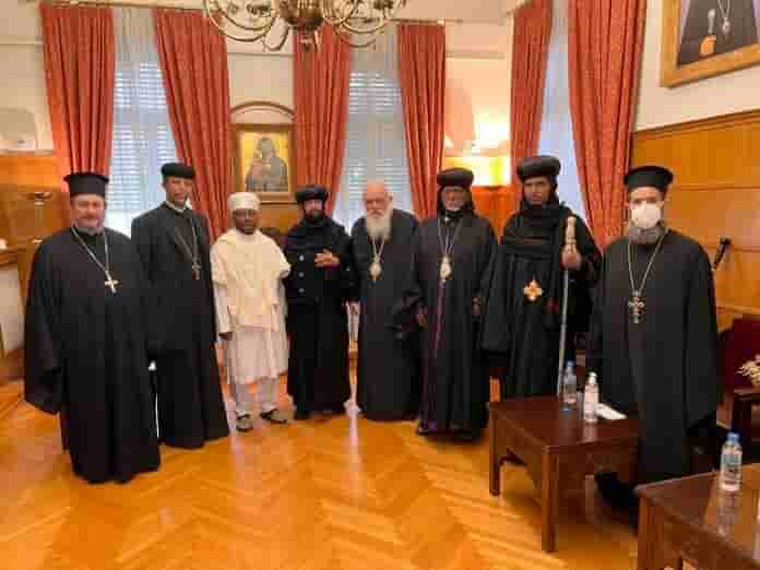 You are currently viewing Συνάντηση αντιπροσωπείας της Ορθόδοξης TEWAHEDO  Εκκλησίας της Ερυθραίας με τον Αρχιεπίσκοπο Αθηνών κ. Ιερώνυμο