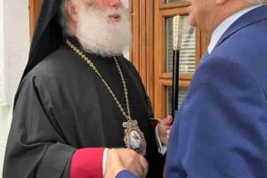 Συνάντηση του Πατριάρχη Αλεξανδρείας κ.Θεοδώρου με τον Υπουργό Εξωτερικών Κύπρου