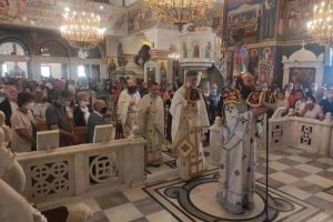 Συνεχίζεται ο εορτασμός του Οσίου Ιωάννου του Ρώσου στη Νέο Προκόπι Ευβοίας
