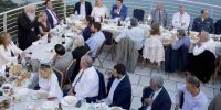 Τα παρελκόμενα από το γιορτινό τραπέζι του Αρχιεπισκόπου Αθηνών και Πάσης Ελλάδος Ιερώνυμου στη Ζάλτσα Βοιωτίας