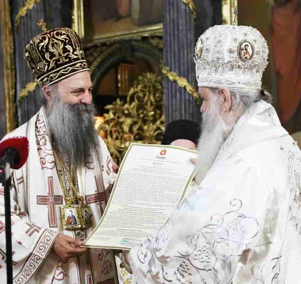 You are currently viewing Βελιγράδι: Το τρίτο συλλείτουργο του Πατριάρχη Σερβίας με τον Αρχιεπίσκοπο Στέφανο
