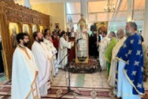 Παρουσία του Αρχιεπισκόπου Αναστασίου εόρτασε ο ναός του Αγίου Προκοπίου στα Τίρανα