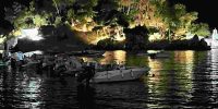 ΠΑΡΓΑ: Νυχτερινός φωτισμός στο νησάκι της Παναγίας (εντυπωσιακές εικόνες)