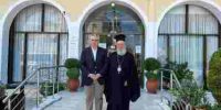 Ο Γενικός Γραμματέας Διακοινοβουλευτικής Συνελεύσεως Ορθοδοξίας κ. Χαρακόπουλος  στην Ιερά Μητρόπολη Χαλκίδος