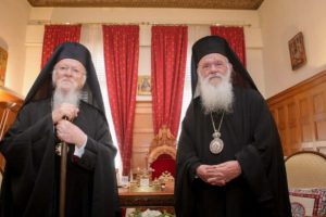 Ο Οικουμενικός Πατριάρχης και ο Αρχιεπίσκοπος Αθηνών στα Θυρανοίξια του Ι. Ναού του Αγίου Παϊσίου στα Ιωάννινα
