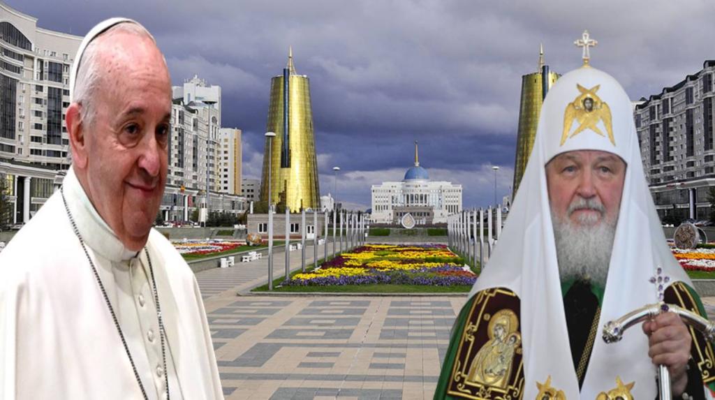 You are currently viewing Συνάντηση Πάπα Φραγκίσκου  με τον Πατριάρχη Μόσχας στο Καζακστάν αρχές Σεπτεμβρίου