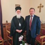Στον Αρχιεπίσκοπο Αναστάσιο η Κοινοβουλευτική Ομάδα Φιλίας Ελλάδας-Αλβανίας