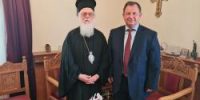 Στον Αρχιεπίσκοπο Αναστάσιο η Κοινοβουλευτική Ομάδα Φιλίας Ελλάδας-Αλβανίας