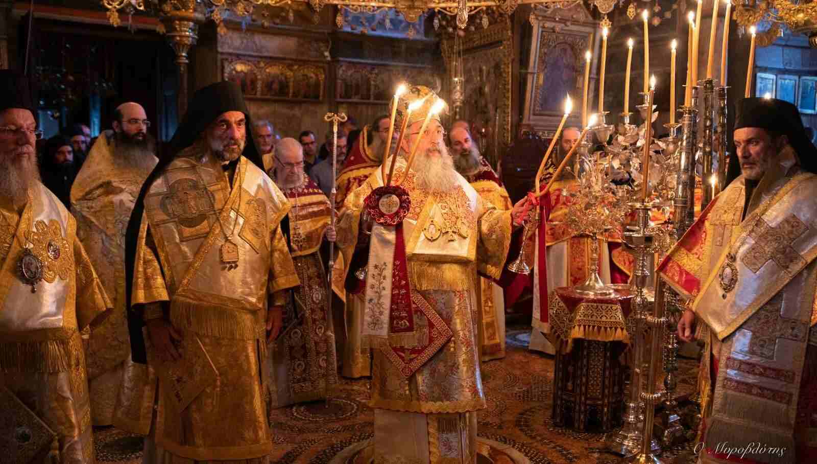 You are currently viewing Το Άγιον Όρος επισκέφθηκε ο Αρχιεπίσκοπος Κρήτης Ευγένιος για την εορτή της Παναγίας ( με το παλαιό εορτολόγιο)