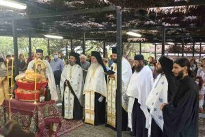 Εόρτασε η Μονή του αγίου Νικάνορος στην Κόνιτσα χτισμένη πάνω σ’ ένα βράχο