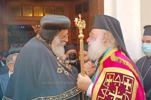 Συλλυπητήρια του Μακ. Πατριάρχη Αλεξανδρείας Θεοδώρου προς τον Κόπτη Προκαθήμενο