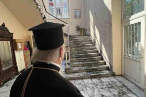 Ο Πατριάρχης Βαρθολομαίος επισκέφθηκε το κτήριο του Γηροκομείου του Βαλουκλή