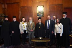 Υψηλόβαθμη Αντιπροσωπεία του Μουσείου της Βίβλου στον Οικουμενικό Πατριάρχη