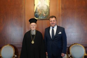 Ο Υφυπουργός Εξωτερικών της Λιθουανίας στο Οικουμενικό Πατριαρχείο