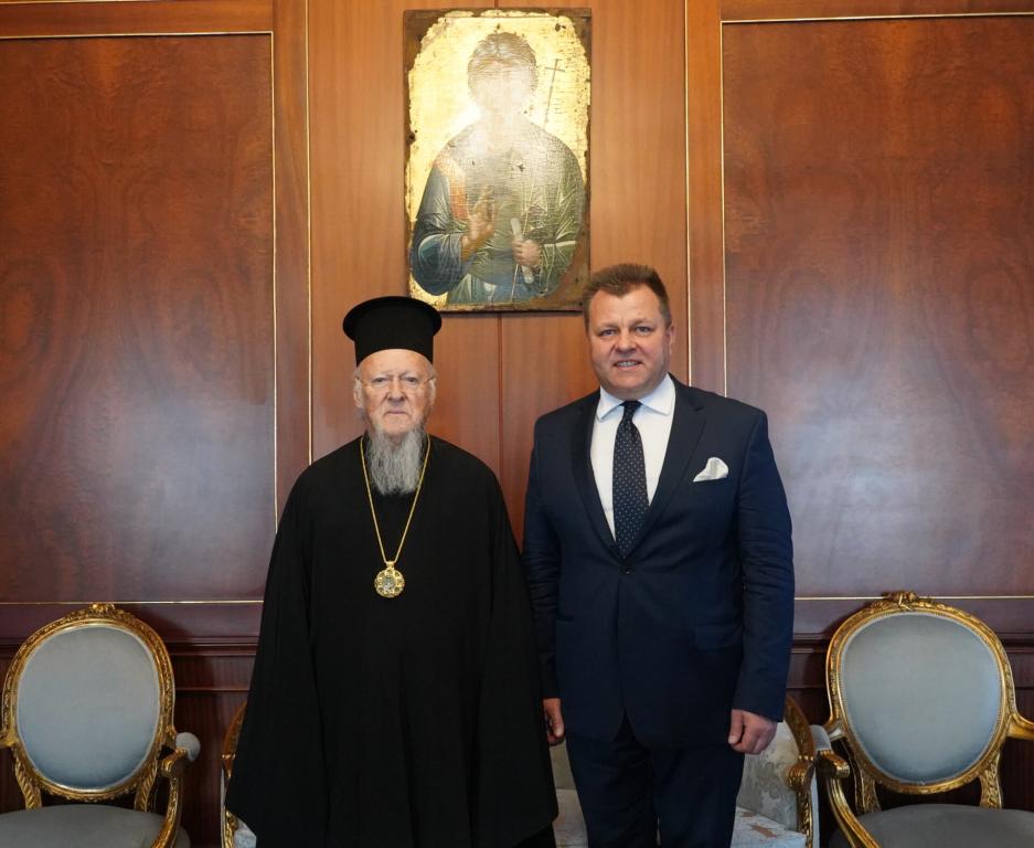 You are currently viewing Ο Υφυπουργός Εξωτερικών της Λιθουανίας στο Οικουμενικό Πατριαρχείο