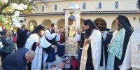 Πανηγυρίζει η Κεφαλονιά: Xιλιάδες πιστοί στο σκήνωμα του Αγίου Γερασίμου (ΦΩΤΟ)