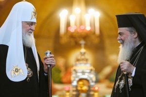 Οι ευχές του Μόσχας στον Ιεροσολύμων για την επέτειο της …ενθρόνισης του- Το ειδύλλιο συνεχίζεται..