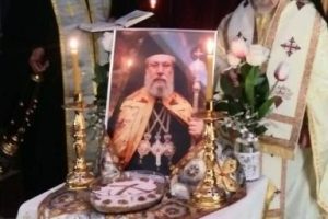 Ο Μητροπολίτης Βρυούλων κ.Παντελεήμων δεν ξέχασε τον ευεργέτη της επαρχίας του Μακαριστό Αρχιεπίσκοπο Κύπρου Χρυσόστομο