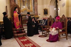 Ο Οικουμενικός Πατριάρχης χοροστάτησε στον Μέγα Εσπερινό για την εορτή του Αγίου Νικολάου στον εορτάζοντα ομώνυμο ναό της Βαλέτας