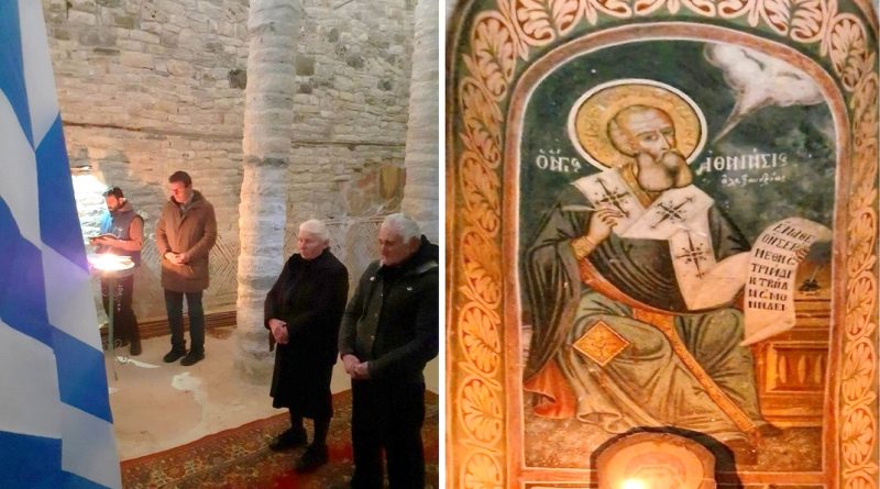 You are currently viewing Εορτάστηκε και φέτος ο Άγιος Αθανάσιος στο μοναστήρι – μνημείο που είχε καταρρεύσει στη Β. Ήπειρο.