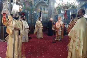 Ο εορτασμός του αγίου Θεοφυλάκτου στη γενέτειρά του Χαλκίδα