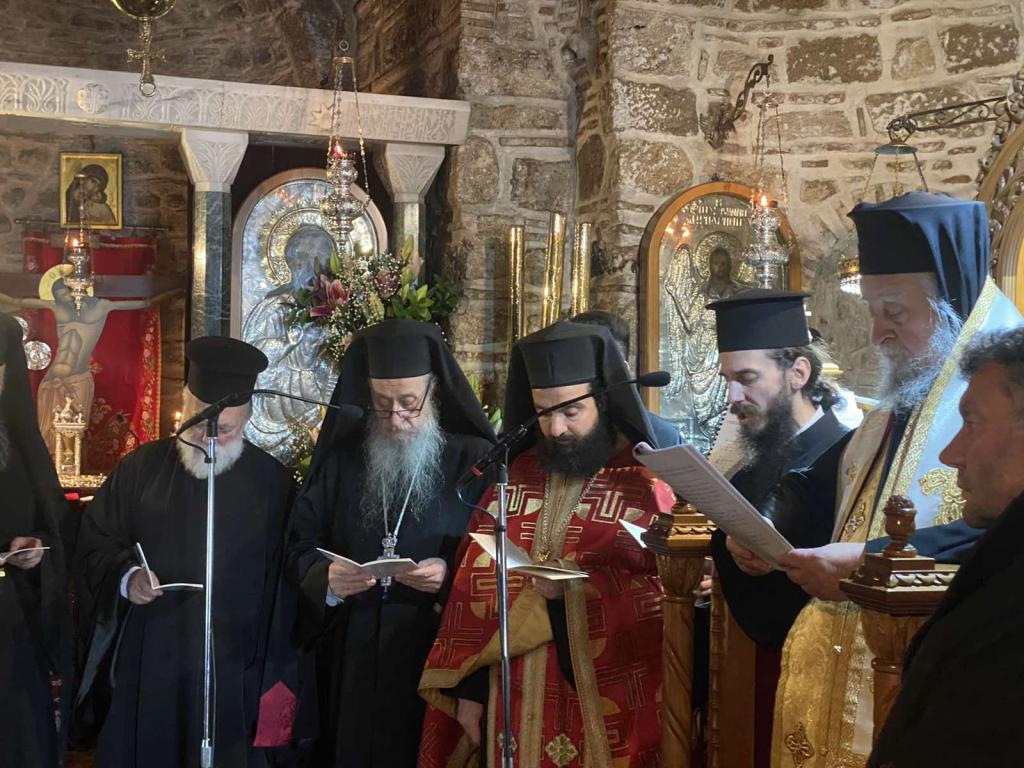 Ο εορτασμός του Αγίου Χαραλάμπους στην Ι.Μητρόπολη Καρυστίας