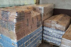 Πρώτη αποστολή 4 τόνων τροφίμων από την Ι.Μ. Δημητριάδος προς τους σεισμόπληκτους