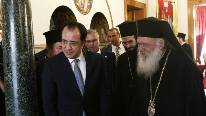 You are currently viewing Ο Πρόεδρος της Κυπριακής Δημοκρατίας στον Αρχιεπίσκοπο Ιερώνυμο