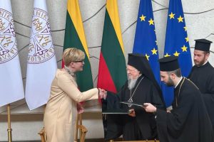 Ιδρύεται Εξαρχία του Οικουμενικού Πατριαρχείου στη Λιθουανία – ✔️Υπογραφή Συμφωνίας Βαρθολομαίου με την Πρωθυπουργό της χώρας
