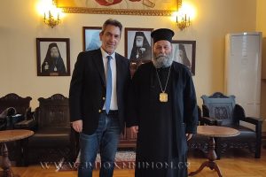 Επίσκεψη του νέου Δημάρχου Ιωαννιτών στον Μητροπολίτη Ιωαννίνων κ.Μάξιμο