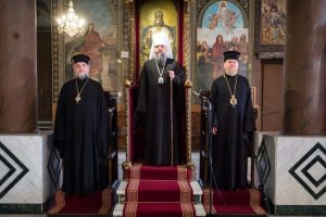 Ειρηνική επίσκεψη του Μακ. Μητροπολίτου Κιέβου και πάσης Ουκρανίας κ. Επιφανίου αστο πατριαρχείο Αλεξανδρείας