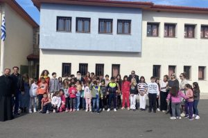 Επίσκεψη Σεβ. Δημητριάδος κ. Ιγνατίου  στο 2ο Δημοτικό Σχολείο Μηλεών – Καλών Νερών
