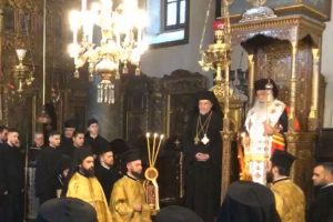 Στο Φανάρι ο Αρχιεπίσκοπος Κύπρου – Δοξολογία στον Πατριαρχικό Ναό