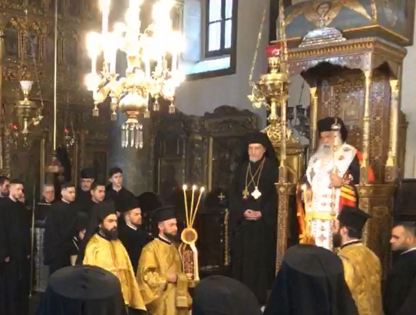 Στο Φανάρι ο Αρχιεπίσκοπος Κύπρου - Δοξολογία στον Πατριαρχικό Ναό