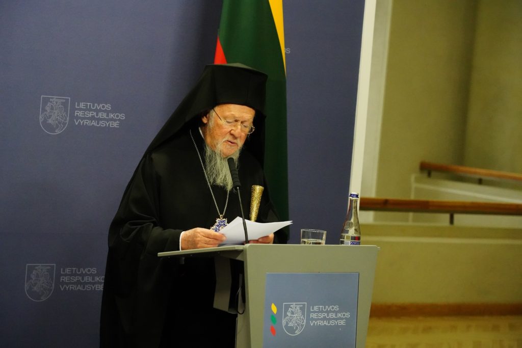 You are currently viewing Συνεχίζεται με επιτυχία  η επίσημη επίσκεψη του Οικουμενικού Πατριάρχου  στη Λιθουανία