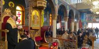 Το Μυστήριο του Ευχελαίου στον Ιερό Ναό Αγίου Ελευθερίου Ελευθερουπόλεως με τον Σεβ. Μητροπολίτη κ.Χρυσόστομο