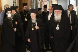 Ο Οικουμενικός Πατριάρχης στην Αθήνα,ένα χρόνο μετά την τελευταία του επίσκεψη