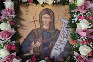 Η μνήμη της Οσίας Ισιδώρας της δια Χριστόν σαλής στην Μητρόπολη Κηφισίας