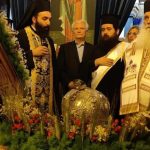Η Αγία Κάρα του Αγίου Κωνσταντίνου του Υδραίου έφτασε στον Ι.Ναό των Αγίων Κωνσταντίνου και Ελένης Νέου Βυζαντίου Ναυπλίου